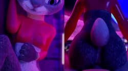 Judy is the clubs number one stripper and earns extra by fucking her customers'