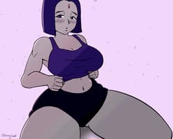 Raven Boobs drop'