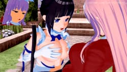 Hestia get creampie in butthole by FUTA Zero Two'