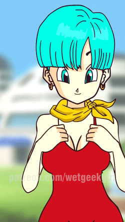 BULMA - FLASHING HER GREAT TITS by WETGEEKGIRL'