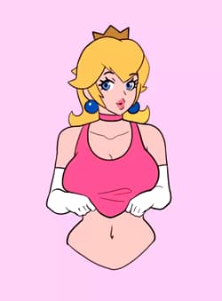 princess peach flash'