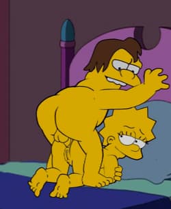 Nelson ass fucking Lisa Simpson'