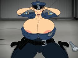 MnF Officer Juggs titty bounce'