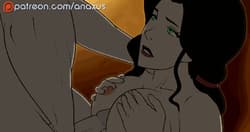 Asami gets fucked in her tits'