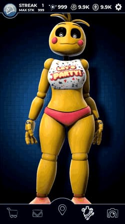 Toy Chica being seductive'