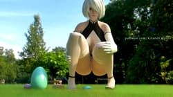 2B Celebrate Easter with Big Eggs'
