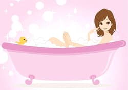 Futa masterbating in the tub #2'