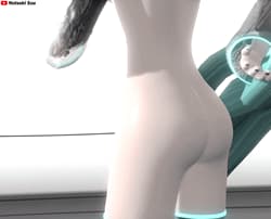 Nude Hatsune Miku cute boobs dance Electrosaturator Project Diva'