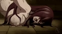 Wasted Hentai Chick Collapsing After Hard Fuck'