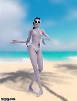 Widowmaker Dancing Nude(Soundchaser128)'