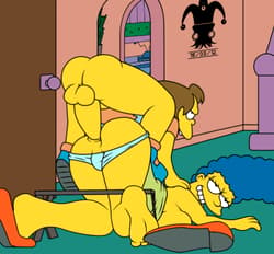 Nelson ass fucking Marge Simpson'