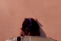 Big Ass Chick do a Blowjob POV'